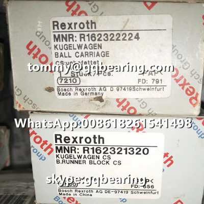 Rexroth R165321420 Materiale in acciaio Tipo di flange Lunghezza standard Altezza standard Blocco lineare