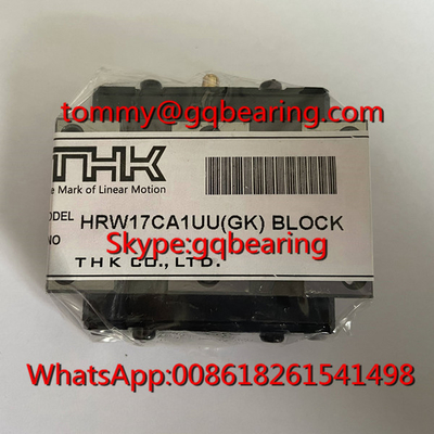 Gcr15 materiale in acciaio THK HRW17CA blocco lineare HRW17CA1UU(GK) cuscinetto di guida lineare di precisione